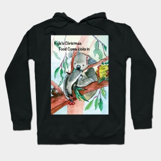 Koala Christmas card Hoodie